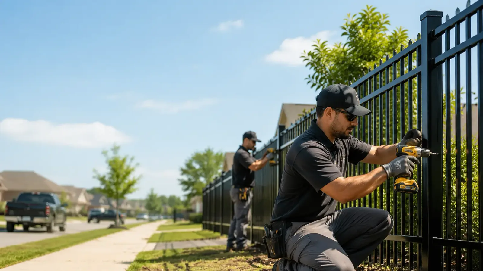 Metal Fence Installation in Water Valley, TX